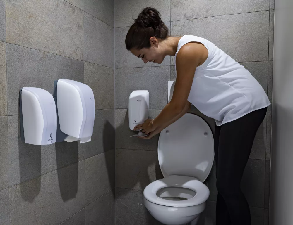WC-Sitzreiniger Manuell weiss