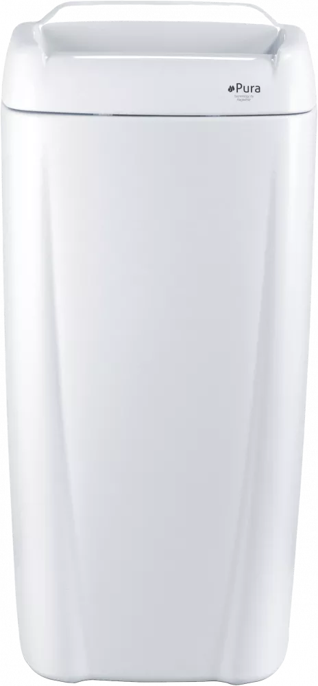 Abfallbehälter VACUUM weiss iQ-Line