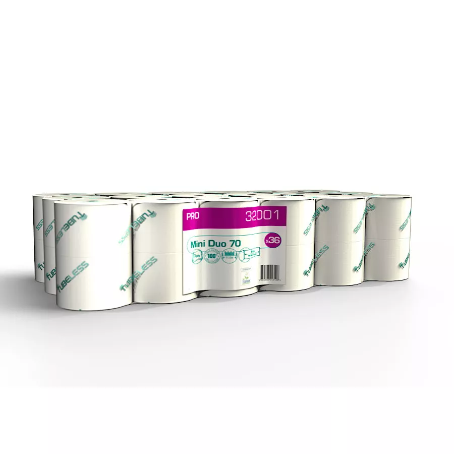 Toilettenpapier Coreless, 3-lagig 804107